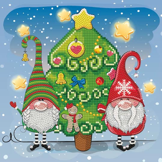 Diamond Dotz® Christmas Elves Diamond Dotting Kit